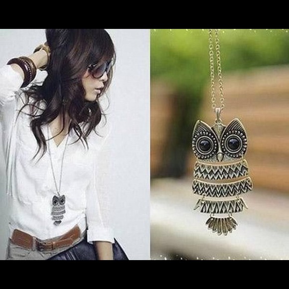 Super Cute Owl Necklace