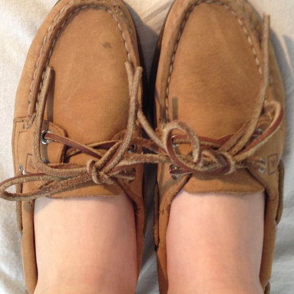 CLASSIC real leather Tan SPERRY TOPSIDERS
