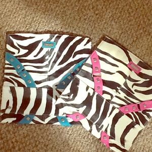 Zebra print Miche shells