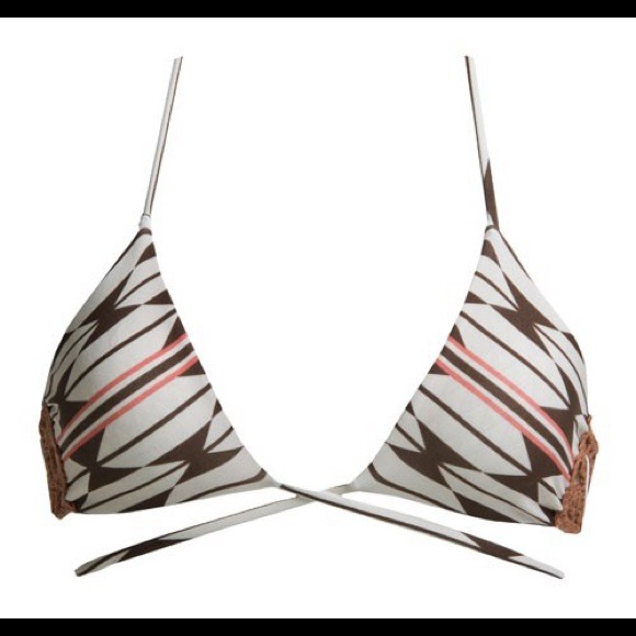 🎁traded🎁Acacia swimwear Kenya bikini top - Picture 1 of 3