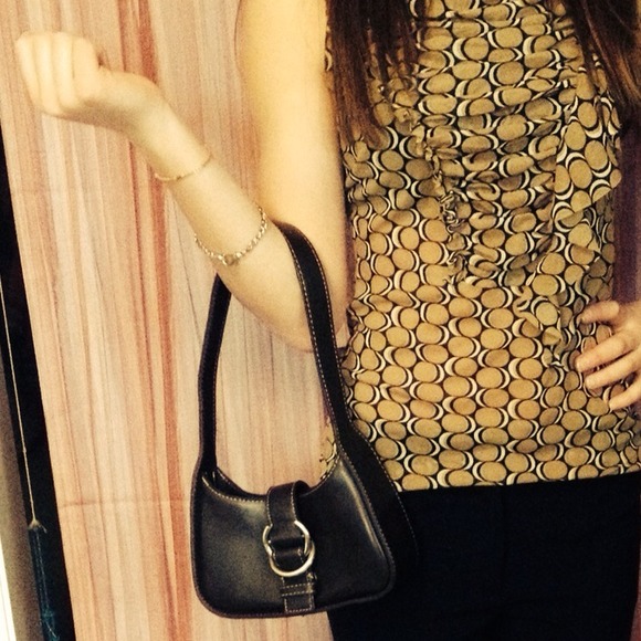 Nine West brown leather handbag