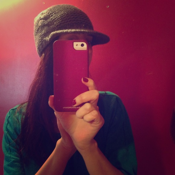 Cool grey wool cap/hat