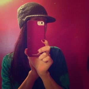 Cool grey wool cap/hat