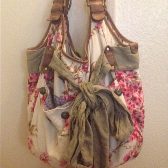 Anthropologie Deux Lux Boho W/Floral Design