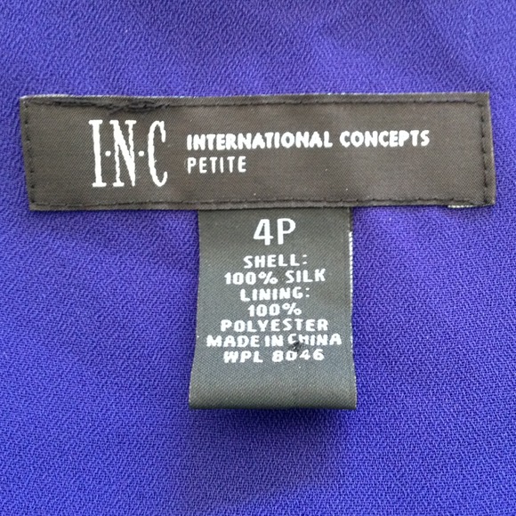 Inc International Concepts Silk Dress - Picture 2 of 4