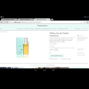 Tiffany 'Eau De Parfum Atomiseur'