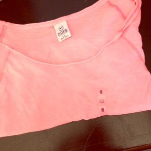 ⛔️SOLD⛔️VS Basic Pink Crop Top