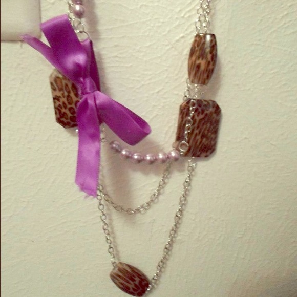 Cheetah Rage 3 Chain Necklace