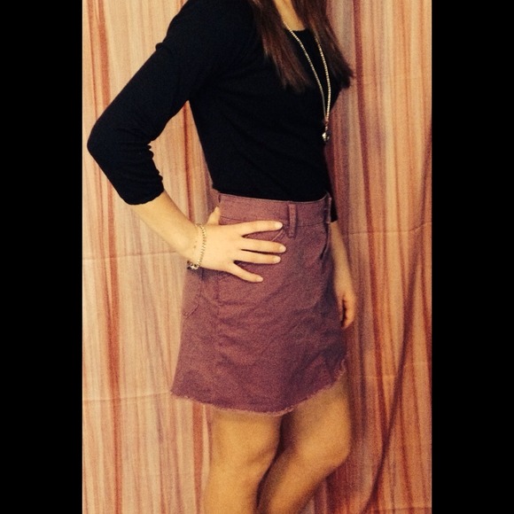 Purple old navy skirt!