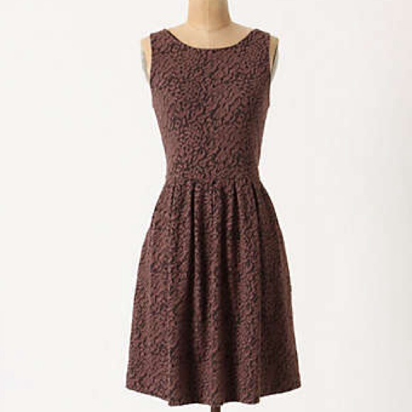 Anthropologie Deletta Flared Dress