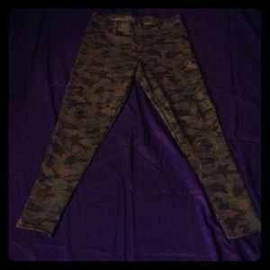 Camo jeggings
