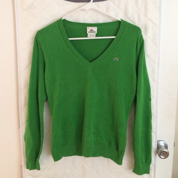 Lacoste v-neck sweater