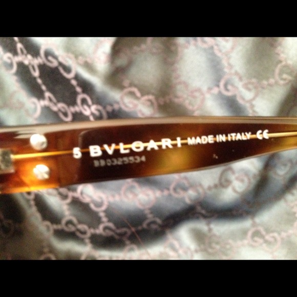 ❤️ Bvlgari Brown Tint Sunglasses ❤️ - Picture 2 of 4