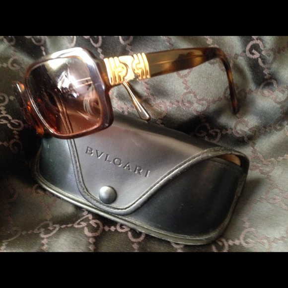 ❤️ Bvlgari Brown Tint Sunglasses ❤️ - Picture 3 of 4