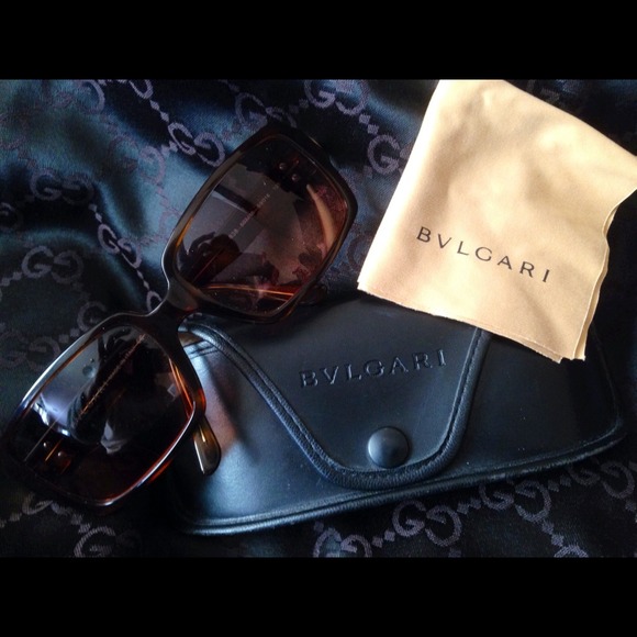 ❤️ Bvlgari Brown Tint Sunglasses ❤️ - Picture 4 of 4