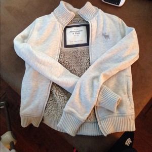 abercrombie fur sweatshirt