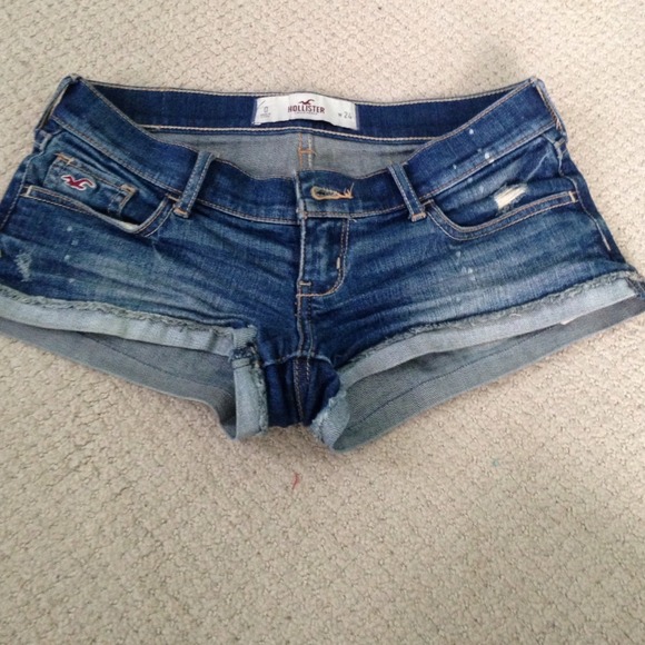 hollister jean shorts