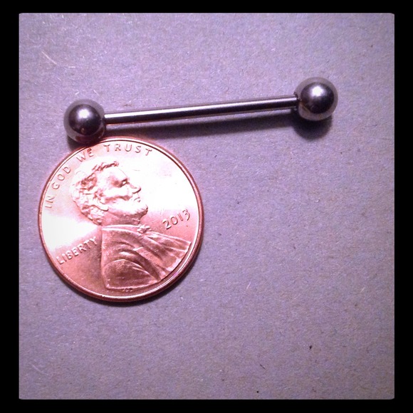 14g 7/8" Surgical Steel Barbell NW Body Jewelry - Picture 1 of 3