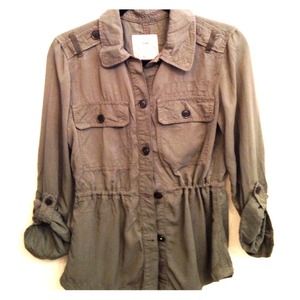REDUCED***American Eagle Army Blouse