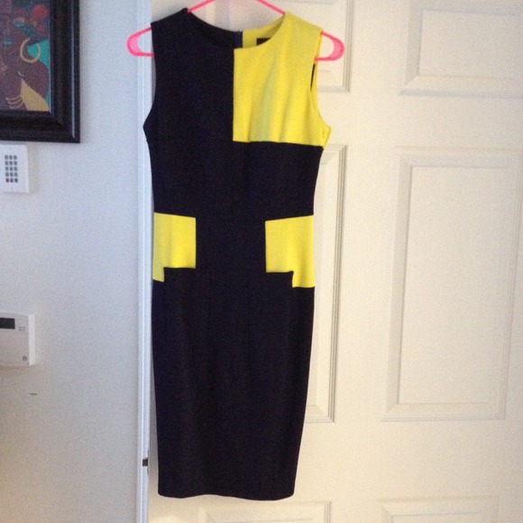 Color block dress