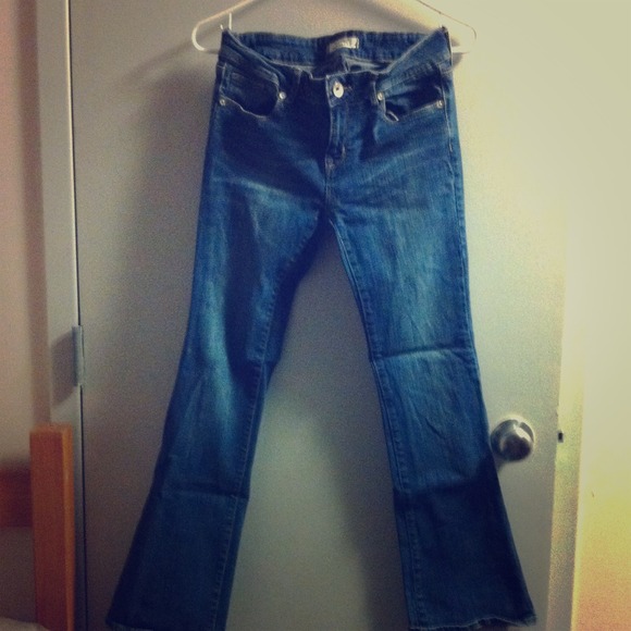 Denim bootcut bullheads