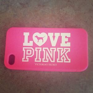 VS PINK iPhone 4/4s silicone phone case