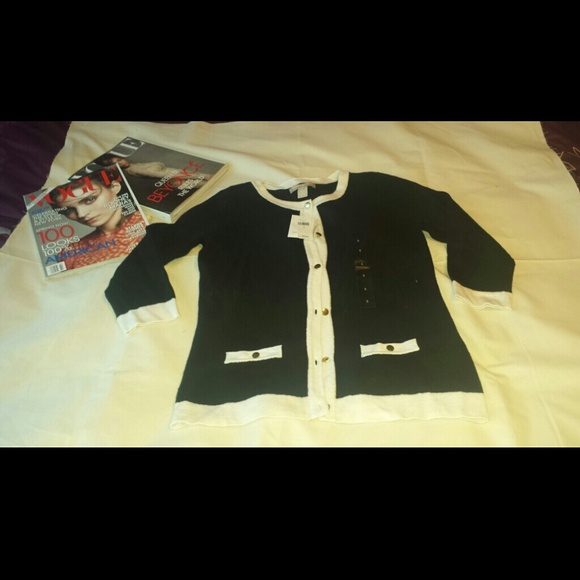 **SALE! !!** BrandNew black&white cardigan