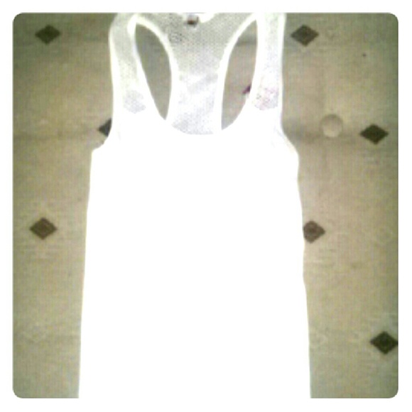 Cream colored tank top