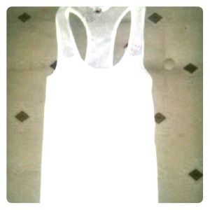 Cream colored tank top