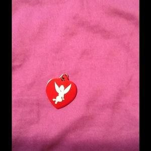 TINKER BELL HEART TAG