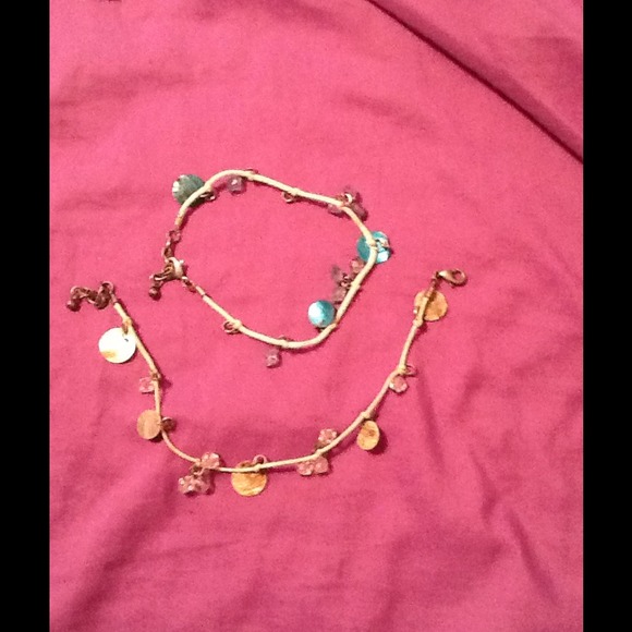 *****BUNDLE***** 2 ANKLE BRACELETS