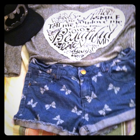 Bow shorts