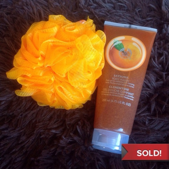 ⛔️SOLD⛔️ The Body Shop Satsuma Body Polish