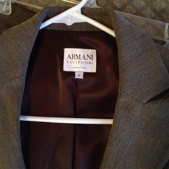 Armani skirt suit