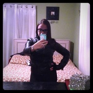 🌷one day Spring sale 🌷 leather Kenneth Cole Coat