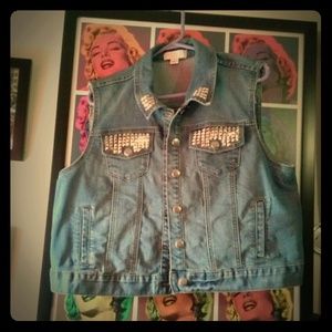 Denim vest