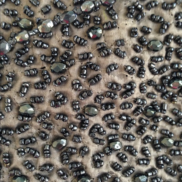Beaded petite cross-body evening bag