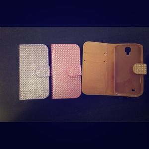 Samsung Galaxy Blinged phone cases w/ card holder