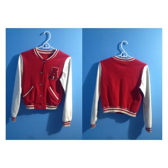 REDUCED🎉 Forever21 varsity leather jacket