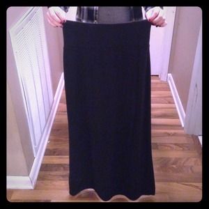 Black Maxi Skirt
