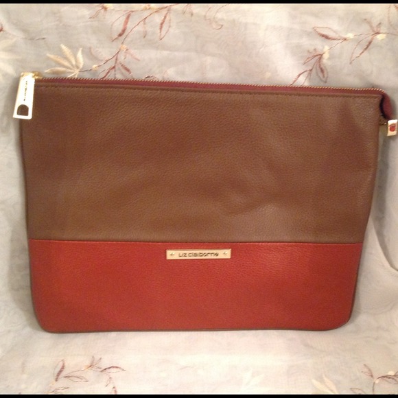 Vintage Liz Claiborne Brown Rust Ipad Cover