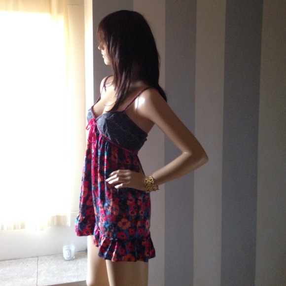 ๐ทFree People Charmeuse Chemise - Picture 3 of 4