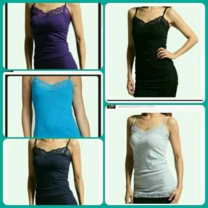 BUNDLE OF 5 LACE TOPS.