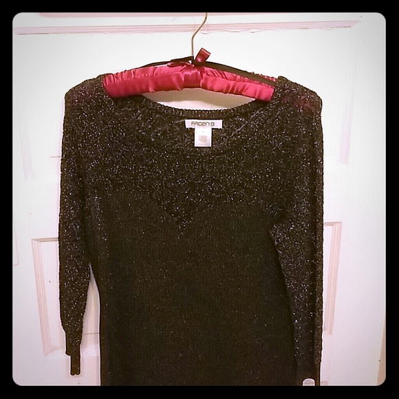 Arden B 3 quarter sleeve long sweater