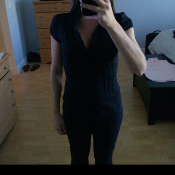 Black dress top