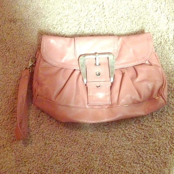Pink clutch