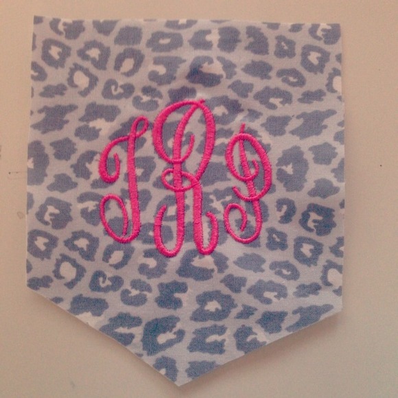 Monogrammed Pocket Tees! - Picture 3 of 4