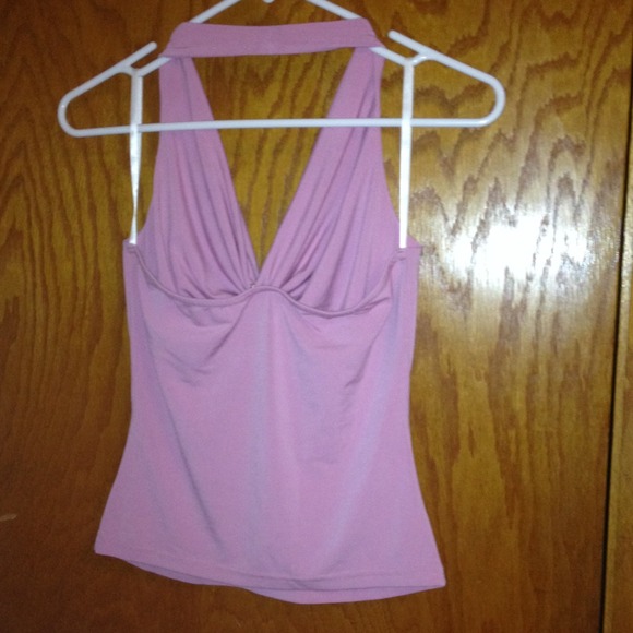 Blush pink halter top - Picture 2 of 3