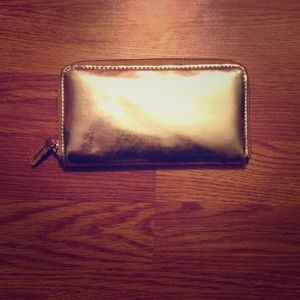 Gold old navy wallet