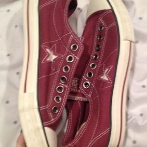 Red converse